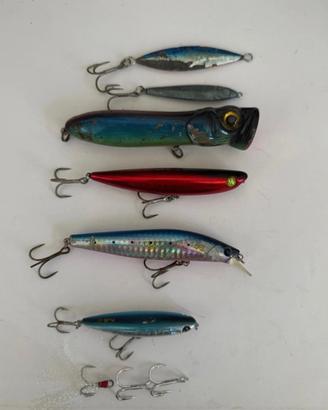 artificiali spinning mare lago pesca