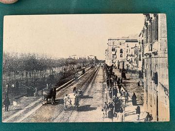 Quadretto da cartolina o foto: Via Roma Cagliari