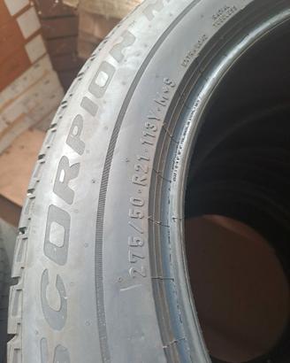 275/50/21 pirelli range rover
