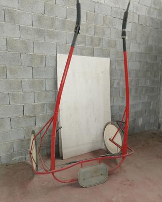 Sulky corsa cavallo vintage