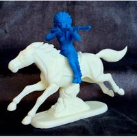 SOLDATINO TNSOLD, INDIANO A CAVALLO 03. 1/30