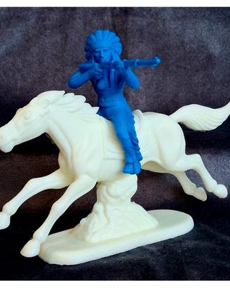 SOLDATINO TNSOLD, INDIANO A CAVALLO 03. 1/30