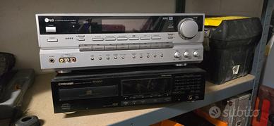 lettore cd e amplificatore 