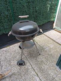 Barbecue con ruote