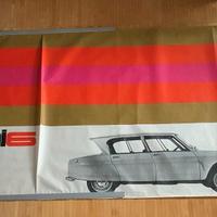 manifesto vintage Citroen Ami 6