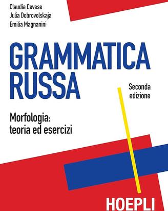 Libro Grammatica Russa Hoepli