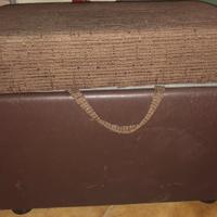 Sgabello pouf contenitore