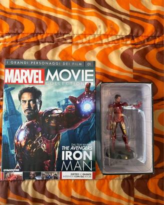 Iron Man 1 Marvel De Agostini statuina Disney