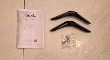 Piedini originali per tv Graetz modello GR43Z1470