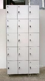 Armadietto a 15 posti spogliatoio scuola palestra