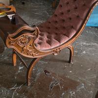 Elegante Panchetta "Gondola" in stile Impero