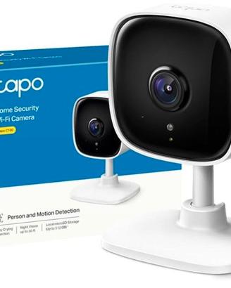C100 Telecamera Wi-Fi Interno, Videocamera Sorvegl