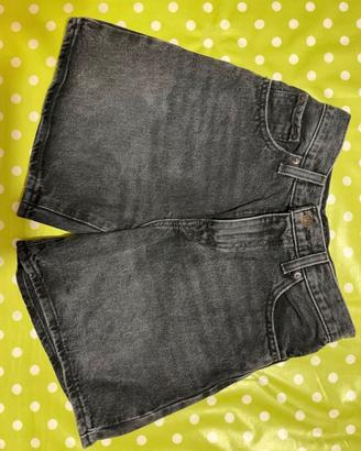 Levi's shorts baggy vita alta taglia 24 ragazzina