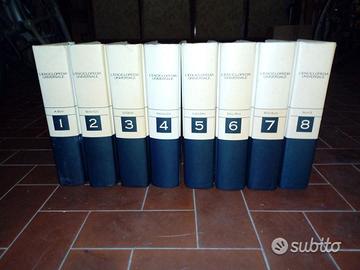 Emciclopedia 8 volumi Zanichelli regalata.