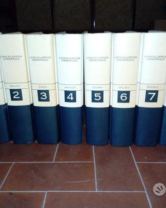 Emciclopedia 8 volumi Zanichelli regalata.
