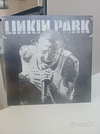 Pannello telato 20x20 cm Linkin Park – Chester Ben