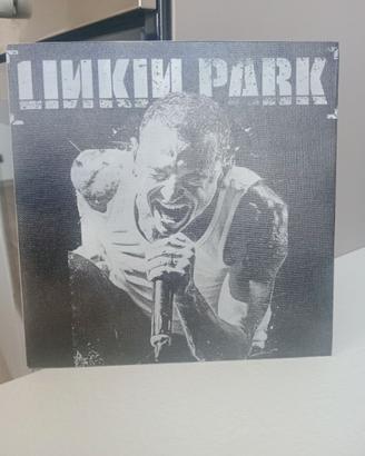 Pannello telato 20x20 cm Linkin Park – Chester Ben