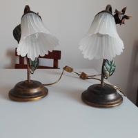 coppia abat jour marca due p made in italy metallo