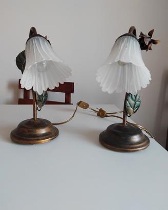 coppia abat jour marca due p made in italy metallo
