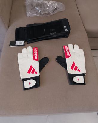 guanti da portiere Adidas, taglia 12