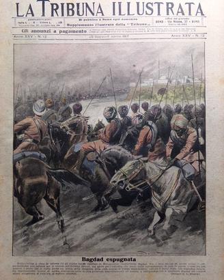 La Tribuna Illustrata 25 Marzo 1917 WW1