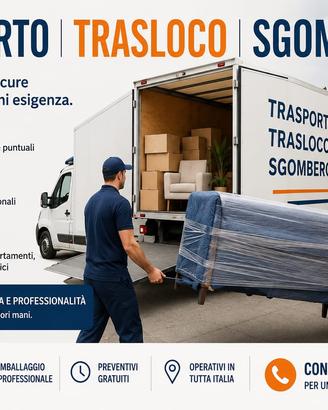 Trasloco trasporto servizio discarica