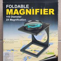 Lente d'ingrandimento pieghevole 2x - lente 110mm