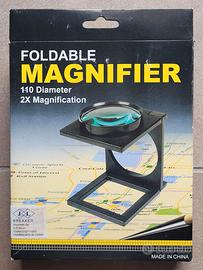 Lente d'ingrandimento pieghevole 2x - lente 110mm