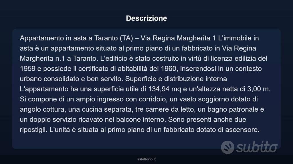Appartamento – Taranto - Vista 3