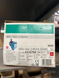 Circolatore Wilo per casa NUOVO