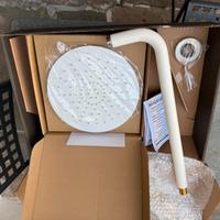 Rubinetteria Bugnatese braccio doccia e soffione