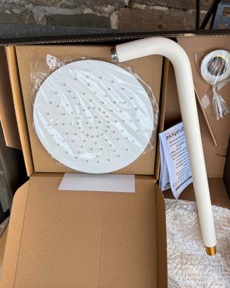 Rubinetteria Bugnatese braccio doccia e soffione