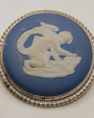 Wedgwood argento sterling spilla neoclassica diasp