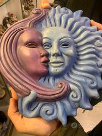 Sole e luna in terracotta - Arredamento e Casalinghi In vendita a Savona