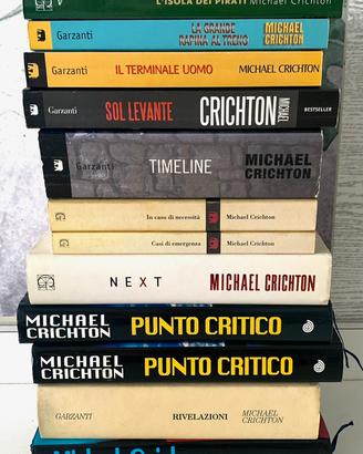12 libri di Michael Crichton