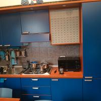 La Cucina: Modulare Blu & Legno