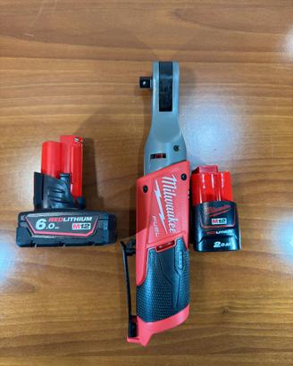 Milwaukee M12 FIR38-0 cricchetto + batterie 6Ah 2A