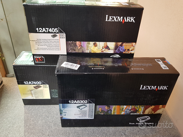 Cartucce (toner) e fotoconduttore Lexmark