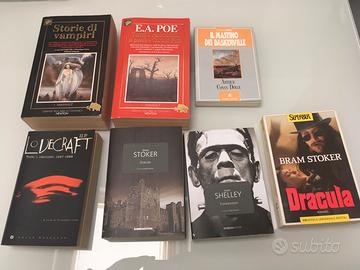 Libri romanzi del terrore, horror