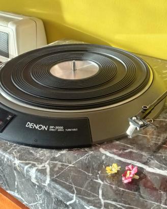 Denon DP-3000 - Bracco ADC LMF-2 - Base in marmo