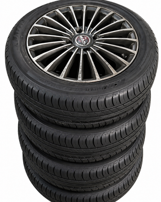 Cerchi in lega MAK 15” 4x108 + gomme Kumho 185/60