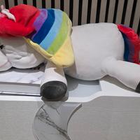  inside out unicorno arcobaleno cuscino inside out