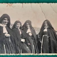 Cartolina Oristano Santa Chiara 4 Suore 1916