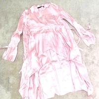 Maxi camicia zara blusa pink