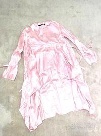 Maxi camicia zara blusa pink