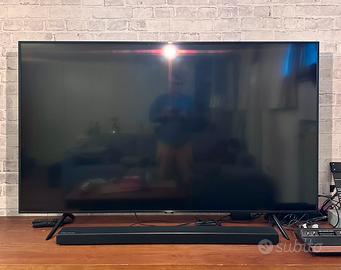 Samsung Qled 75” + Soundbar e Subwoofer Harman