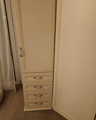 Armadio ad angolo stile classico / provenzale colo