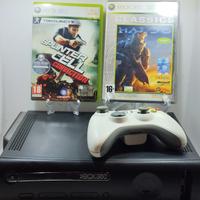 Console Microsoft Xbox 360 Slim Nera Bundle