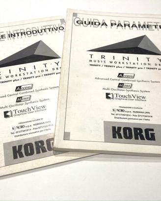 Korg Trinity Manuali Originali Italiano