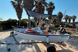 Barca 4,20 m + Motore+carrello omologato